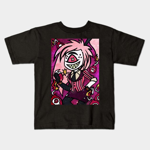 Hazbin Hotel - Cherri Bomb Finale Kids T-Shirt by ScribbleSketchScoo